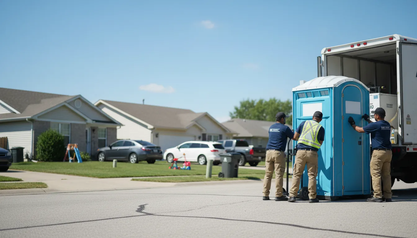 Standard Porta Potty Rentals in Bellbrook, OH near me